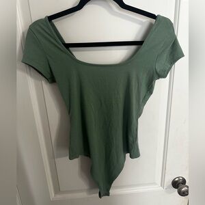 Women's Green Bodysuit